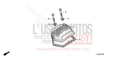 CYLINDER HEAD COVER CRF100FB de 2011